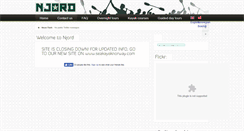Desktop Screenshot of njord.as